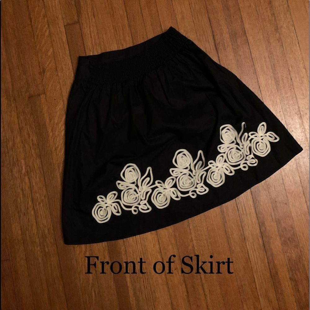 💥✨ Wrapper embroidered skirt